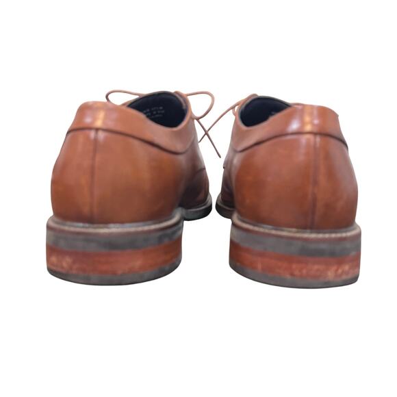 Cole Haan Hartsfield Plain Toe Leather Oxford Dress Shoes C26973 Tan 11.5M - Picture 5 of 7